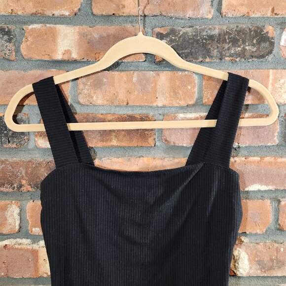 Reformation Canyon Ribbed Square Neck Tank Top Minimalist Casual Women's S - Picture 6 of 10